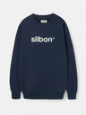 Sudadera Flock Azul Marino  - Silbon