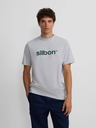 Camiseta Flock Gris - Silbon