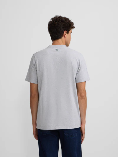 Camiseta Flock Gris - Silbon