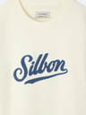 Sudadera Relaxed Fit Retro Crema  - Silbon