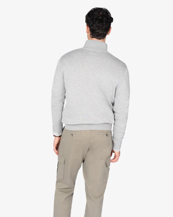 Jersey Icon Zipper Gray Ash -  Harper &amp; Neyer