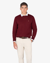 Jersey Icon Round Neck Burgundy - Harper &amp; Neyer