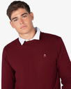 Jersey Icon Round Neck Burgundy - Harper &amp; Neyer