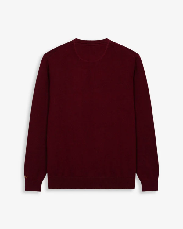 Jersey Icon Round Neck Burgundy - Harper &amp; Neyer