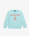 Sudadera Brooklyn Kids Turquoise - Harper &amp; Neyer