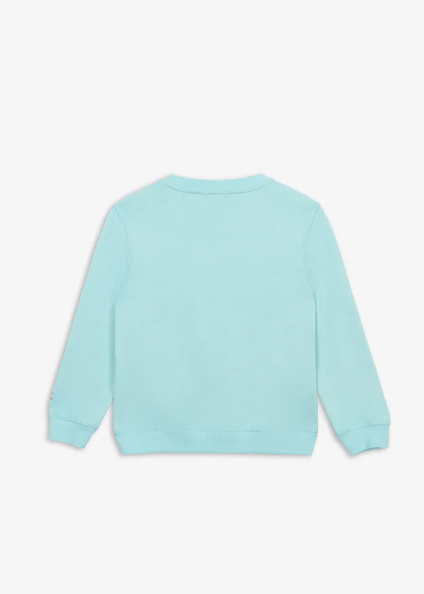 Sudadera Brooklyn Kids Turquoise - Harper &amp; Neyer