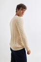 Jersey Trenzado Crema - Williot