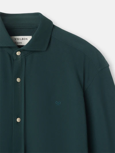Camisa Sport Micropique Comfort Verde - Silbon