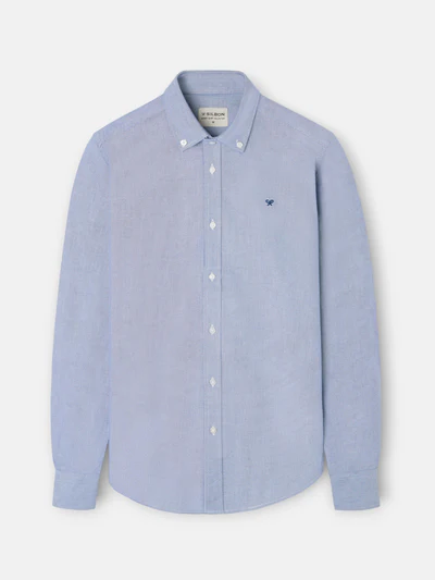 Camisa Sport Oxford Raqueta Navy - Silbon