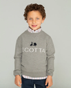 Sudadera Niño Logo Gris - Scotta