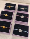 Pulsera Cordón Medalla Grabable Plateado (+ COLORES)