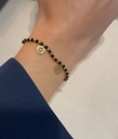 Pulsera Cuentas + Inicial/es