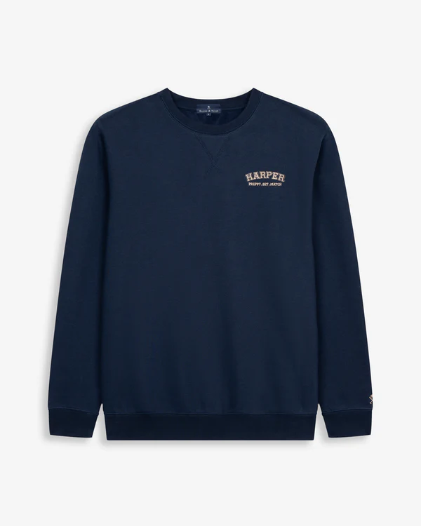 Sudadera Michigan Navy Blue - Harper &amp; Neyer