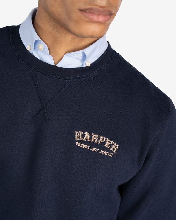 Sudadera Michigan Navy Blue - Harper &amp; Neyer