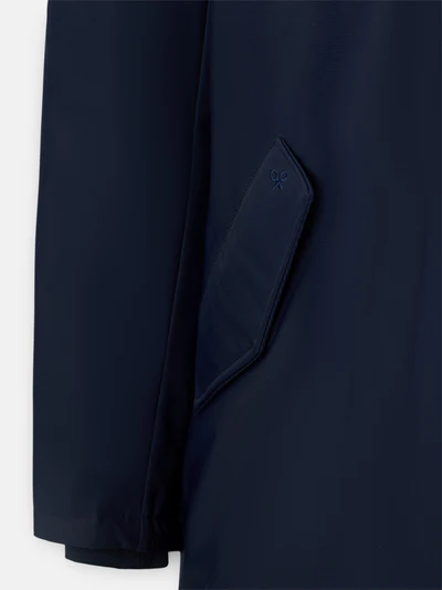 Parka Tecnica Tailoring Azul Marino - Silbon