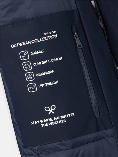 Parka Tecnica Tailoring Azul Marino - Silbon