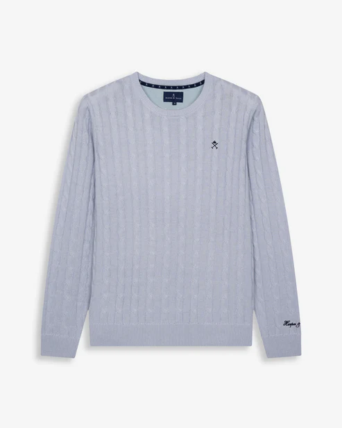 Jersey Blarney Castle Light Blue - Harper &amp; Neyer