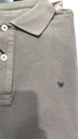 Polo Clásico Liso Gris - Silbon