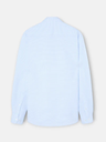 Camisa Sport Oxford Rayas Horizontales Celeste - Silbon