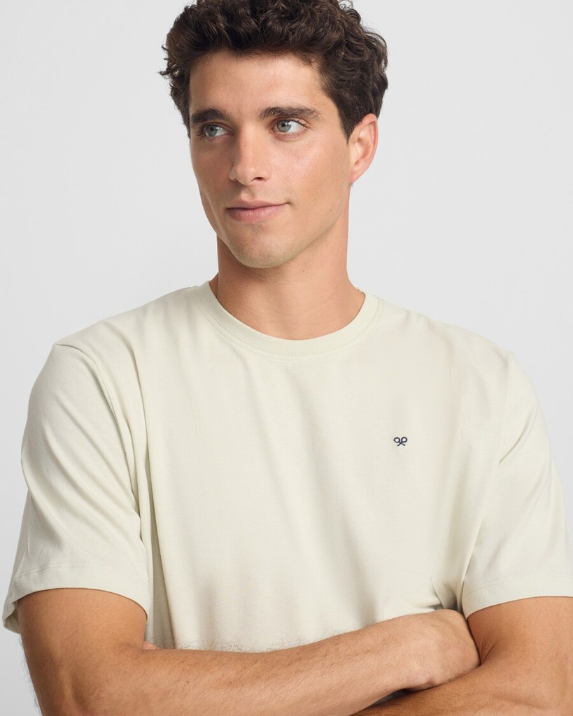 Camiseta Minilogo Verde Claro - Silbon