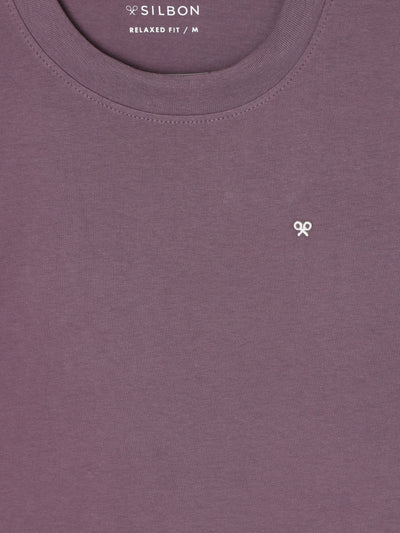 Camiseta Relaxed Fit Silbon Vacation Purpura - Silbon