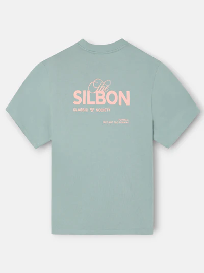 Camiseta Special Fit Classic Society Verde Gris - Silbon