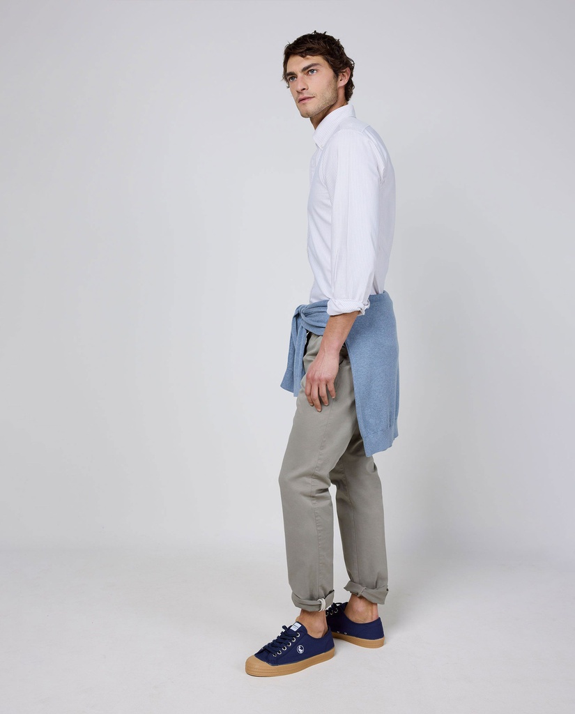 Camisa Oxford Yale Rosa Oscuro - El Ganso