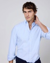 Camisa Oxford Liso Celeste - El Ganso