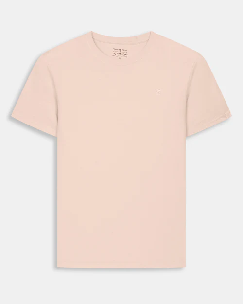 Camiseta Biscuit Retro Logo Vintage Rose - Harper &amp; Neyer