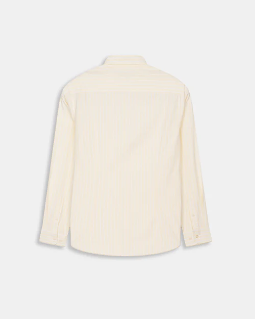 Camisa Shoreline Striped Yellow Glow - Harper &amp; Neyer