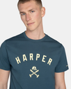 Camiseta New England Navy Gray - Harper &amp; Neyer
