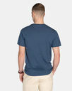 Camiseta Stitching Logo Wash Navy  - Harper &amp; Neyer