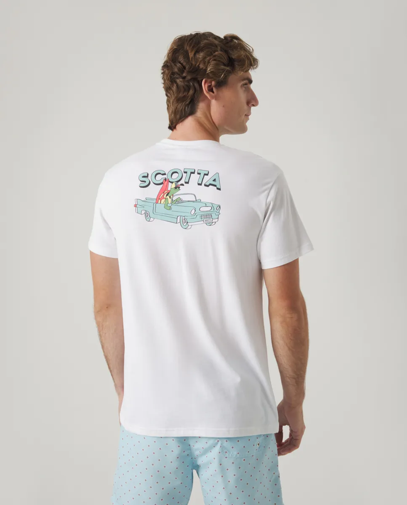 Camiseta Turtle Blanco - Scotta