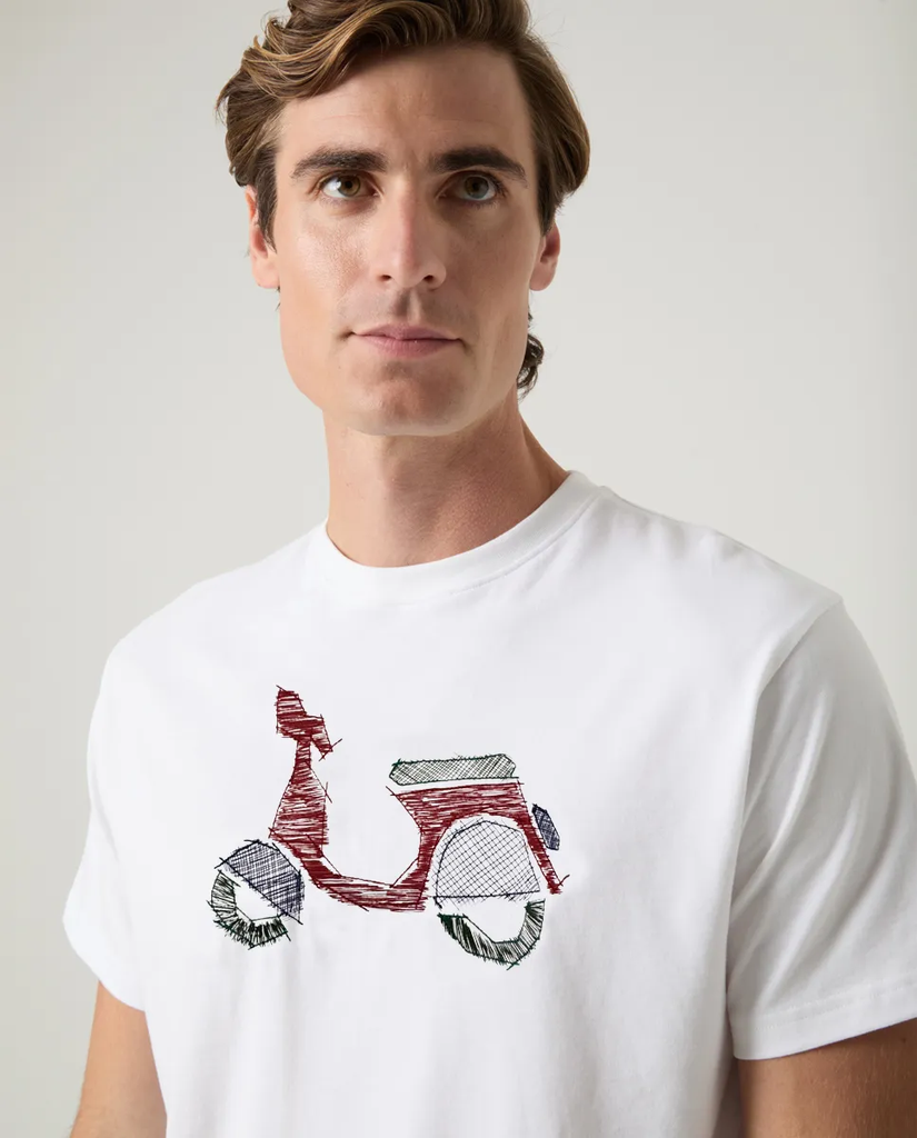 Camiseta Logo Frontal Blanco - Scotta