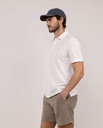 Polo Piqué Garment Dyed Blanco - El Ganso