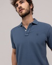 Polo Piqué Garment Dyed Petróleo - El Ganso