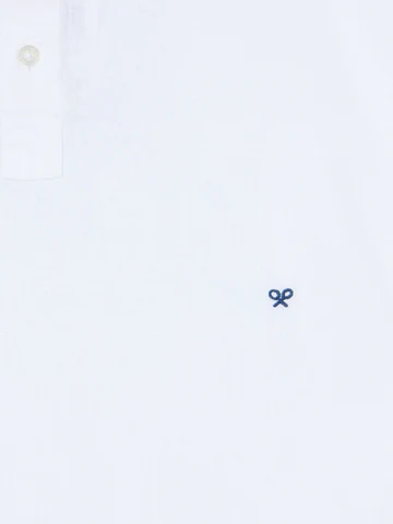 Camisa Polera Sport Lino Blanco - Silbon