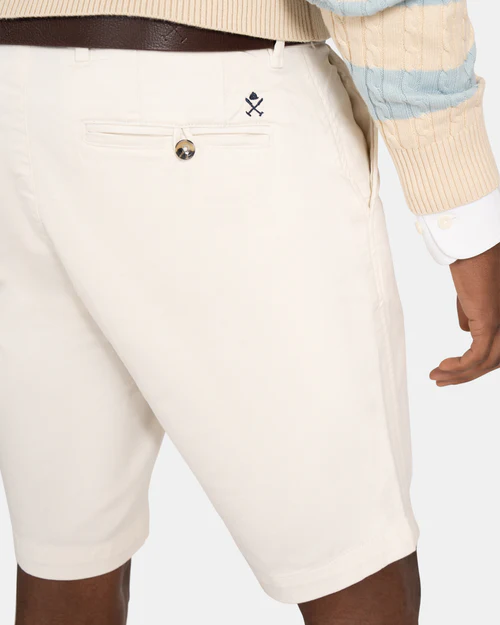 Bermuda Icon Chino White Mist - Harper &amp; Neyer