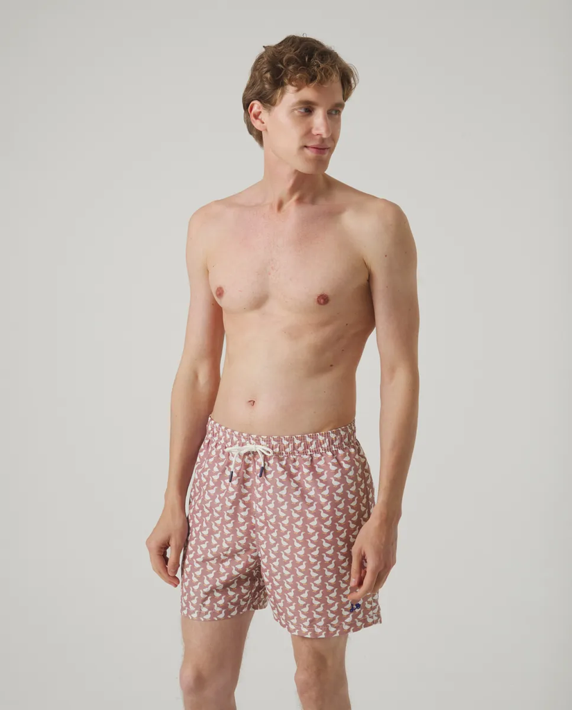 Bañador Duck Burdeos - Scotta