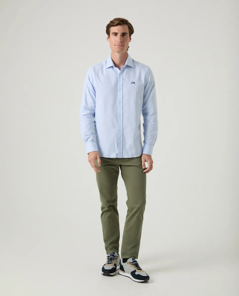 Camisa Oxford Classic Celeste - Scotta