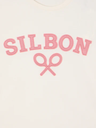 Camiseta Raqueta Media Crema - Silbon