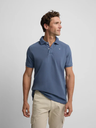Polo Clásico Liso Azul Indigo - Silbon