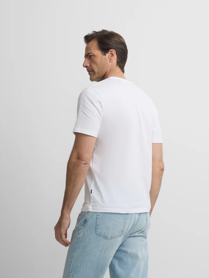 Camiseta Silbon Minilogo Blanco - Silbon