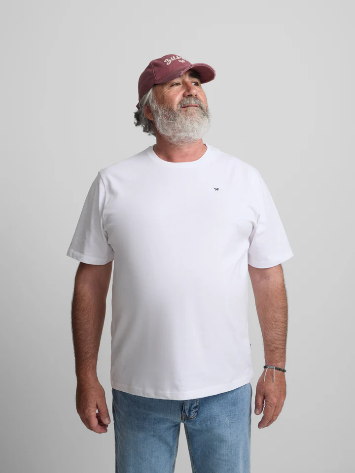 Camiseta Silbon Minilogo Blanco - Silbon