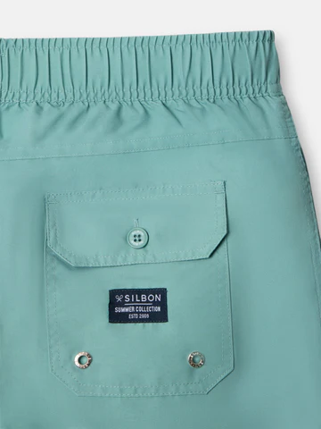 Bañador Liso Aguamarina - Silbon