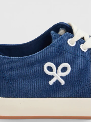 Zapatilla Classic Lona Azul Marino - Silbon