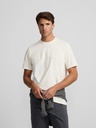Camiseta Silbon Patch Tono Crema - Silbon