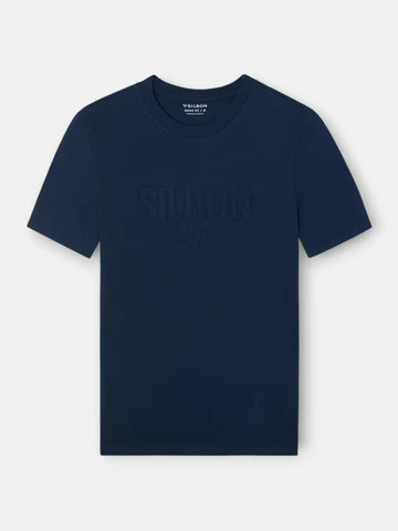 Camiseta Silbon Patch Tono Azul Marino - Silbon