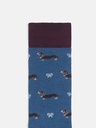 Calcetín Silbon Doggy Azul - Silbon