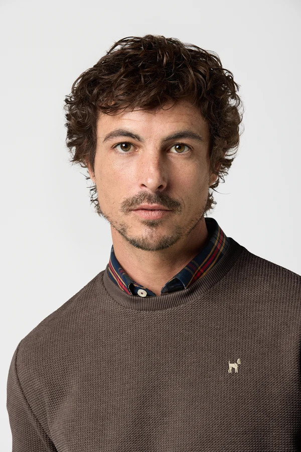 Jersey Texturizado Tostado - Williot